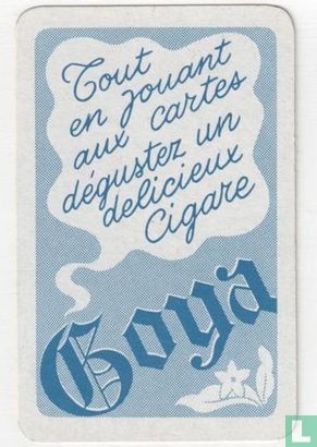 Tout en jouant aux cartes déguster un delicieux cigare Goya