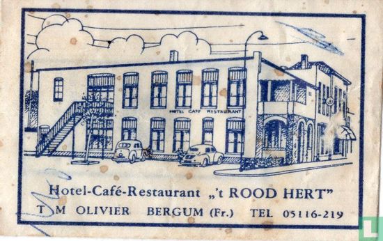 Hotel Café Restaurant " 't Rood Hert" - Image 1
