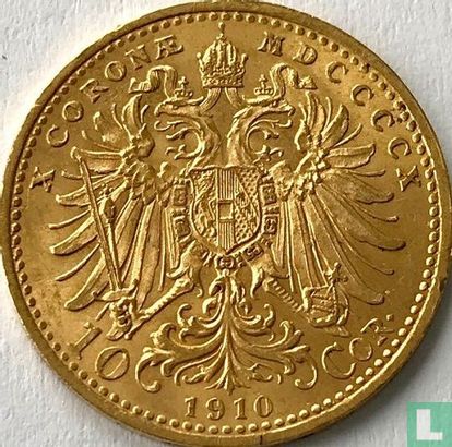 Austria 10 corona 1910 - Image 1