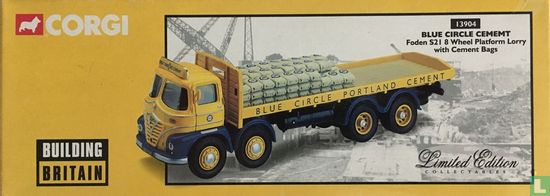 Foden S21 8 wheel platform lorry 'Blue Circle Cement' - Afbeelding 1