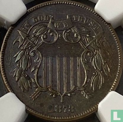 Verenigde Staten 2 cents 1873 (type 1) - Afbeelding 1