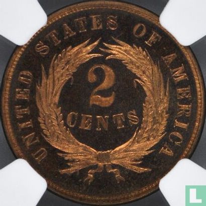 United States 2 cents 1873 (type 2) - Image 2