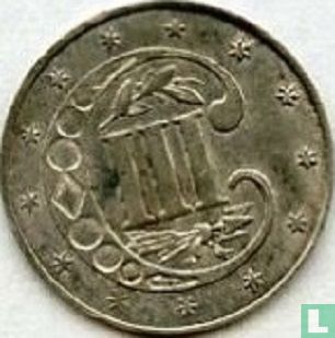 Vereinigte Staaten 3 Cent 1854 - Bild 2
