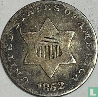 Vereinigte Staaten 3 Cent 1852 - Bild 1