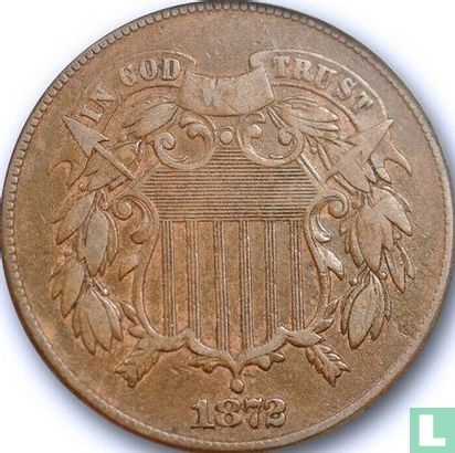 États-Unis 2 cents 1872 - Image 1