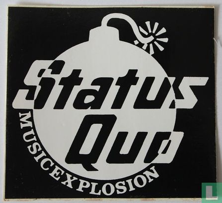 Status Quo - Music Explosion (wit-zwart)