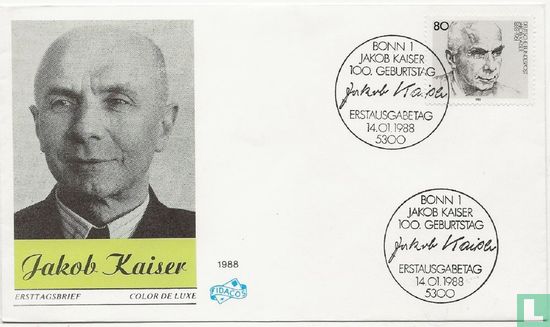 Jakob Kaiser, 100 years
