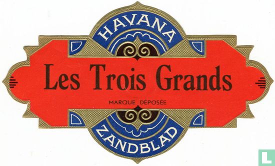 Les Trois Grands - Havana Zandblad - Marque déposée - Afbeelding 1