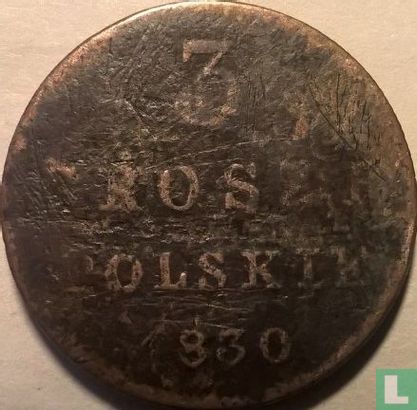Polen 3 grosze 1830 (FH) - Afbeelding 1