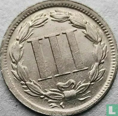 Verenigde Staten 3 cents 1887 - Afbeelding 2