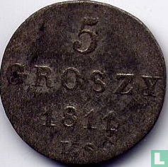 Pologne 5 groszy 1811 (IS) - Image 1