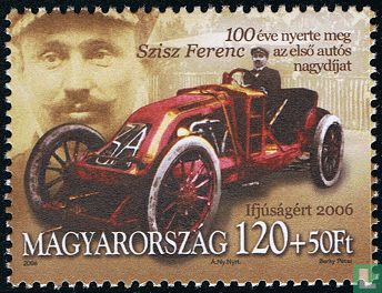 Race car driver Ferenc Szisz