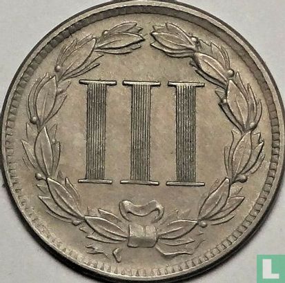 Verenigde Staten 3 cents 1884 - Afbeelding 2