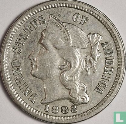 Vereinigte Staaten 3 Cent 1883 - Bild 1