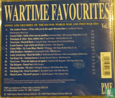 Wartime Favourites Vol 5 - Afbeelding 2