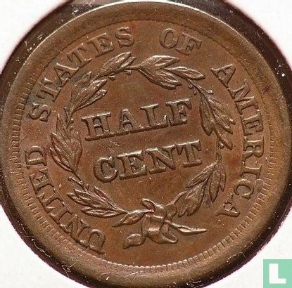 United States ½ cent 1855 - Image 2