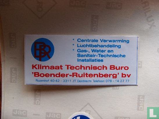 Klimaat technisch buro Boender-Ruitenberg
