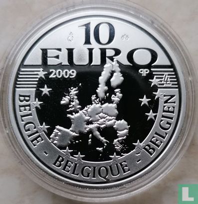 België 10 euro 2009 (PROOF) "75th anniversary of King Albert II" - Afbeelding 1