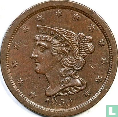 Verenigde Staten ½ cent 1850 - Afbeelding 1