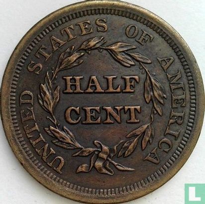 Vereinigte Staaten ½ Cent 1856 - Bild 2