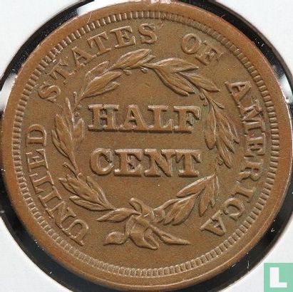 Verenigde Staten ½ cent 1853 - Afbeelding 2
