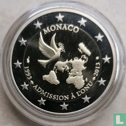 Monaco 2 euro 2013 (BE) "20th anniversary Admission to the United Nations" - Image 1