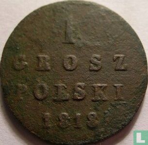 Polen 1 grosz 1818 - Afbeelding 1