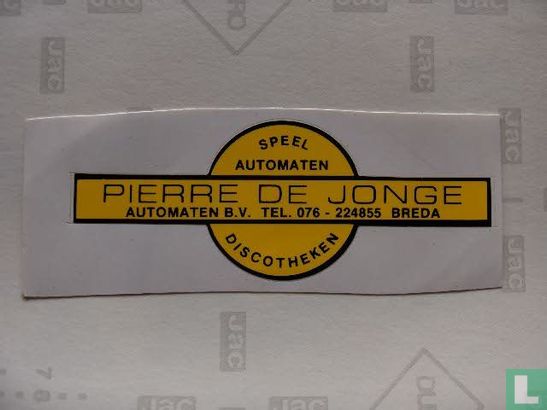 Pierre De Jonge