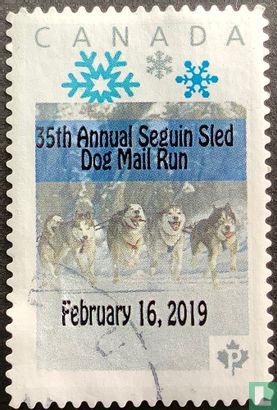 25 years postal dog sled competition