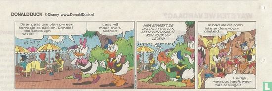 Donald Duck [Daar gaat ons plan om een terrasje te pakken, Donald!] - Afbeelding 1
