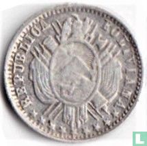 Bolivia 10 centavos 1879 - Image 2
