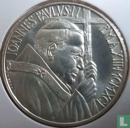 Vatican 500 lire 1991 "Year of the Social Doctrine of the Church" - Image 1