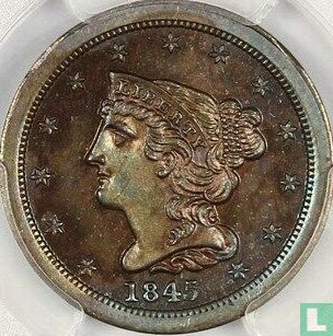 United States ½ cent 1845 (restrike) - Image 1