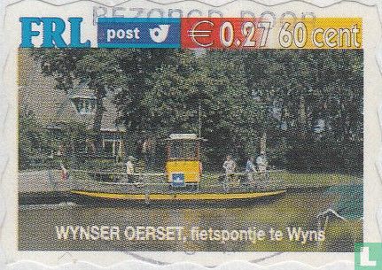 Wynser Oerset, fietspontje te Wyns