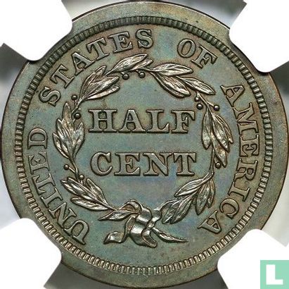 Vereinigte Staaten ½ Cent 1846 - Bild 2