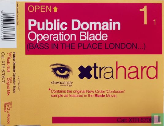 Operation Blade (bass in the place London...) - Image 1