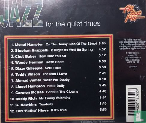 Jazz for the Quiet Times - Image 2