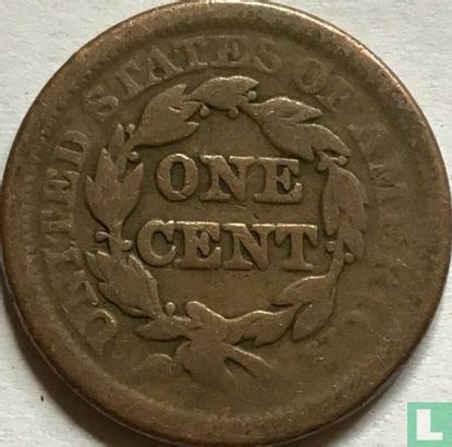 États-Unis 1 cent 1852 - Image 2