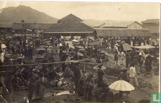 Markt in de Batak-landen - Afbeelding 1