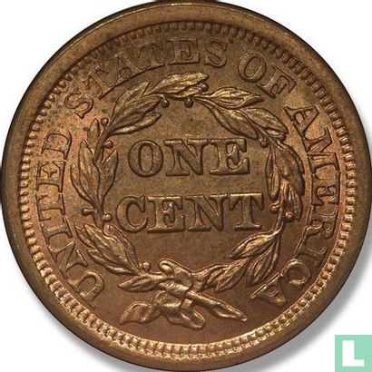 United States 1 cent 1855 (type 2) - Image 2