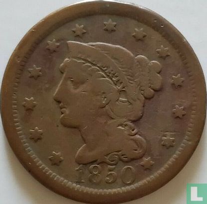 Verenigde Staten 1 cent 1850 - Afbeelding 1
