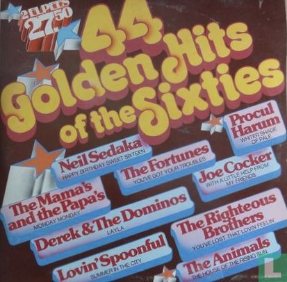 44 Golden Hits of the Sixties (Stardust) - Afbeelding 1