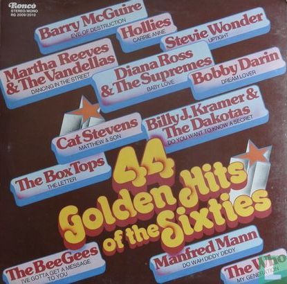 44 Golden Hits of the Sixties (Stardust) - Afbeelding 2