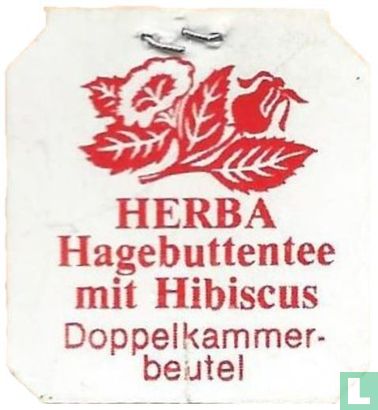 Herba Hagebuttentee mit Hibiscus Doppelkammer-beutel - Afbeelding 1
