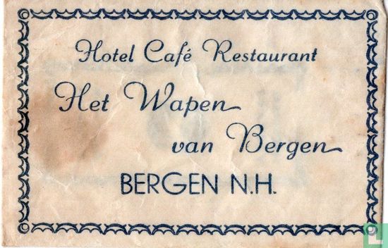 Hotel Café Restaurant Het Wapen van Bergen - Image 1