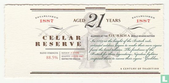 Aged 21 years - Cellar Reserve - Afbeelding 1