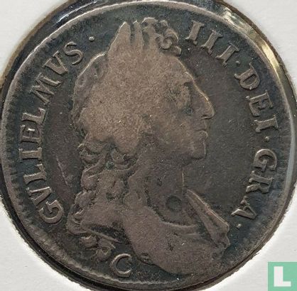 Angleterre 1 shilling 1696 (C) - Image 2