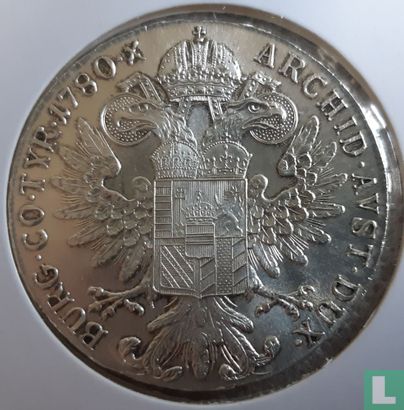 Autriche 1 thaler 1780 (SF - refrappe Italie) - Image 1