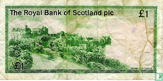 Écosse 1 Livre Sterling 1985 - Image 2