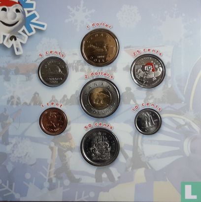 Canada mint set 2006 "Québec carnival gift set" - Image 2